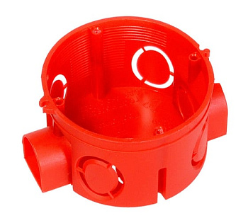 Коробка установочная 80-0500 безгалогенная (HF) 68х42 (224шт/кор) Промрукав