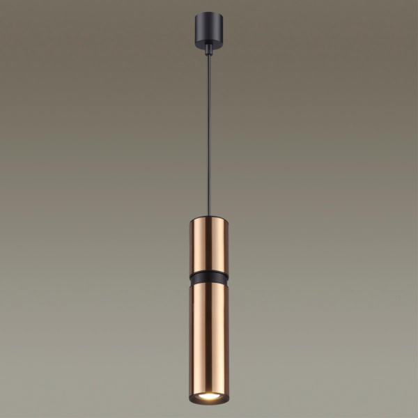 Подвес GU10 5W 220V AFRA золотой/черный B ODEON LIGHT