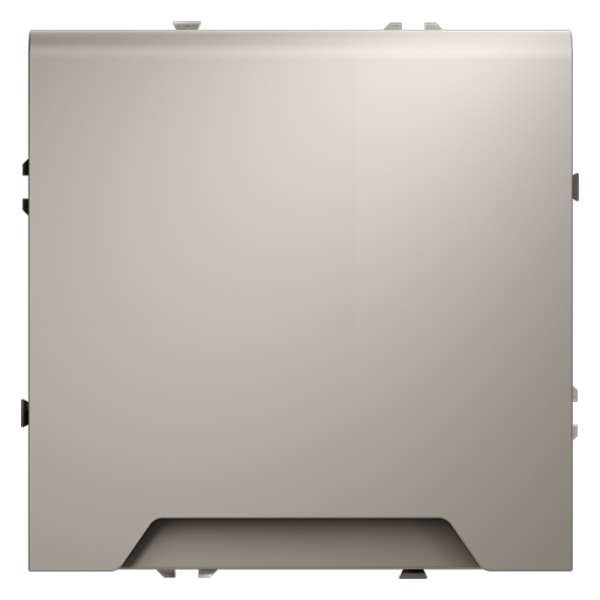 Розетка встраиваемая Voltum S70 с заземлением, защитными шторками и крышкой 16А, (кашемир)