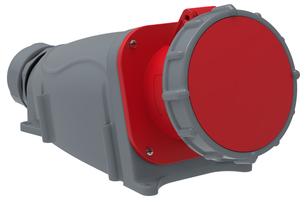 Розетка стационарная ССИ-145 125А-6ч/200/346-240/415В 3Р+РЕ+N IP67 MAGNUM IEK