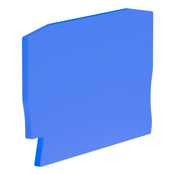 Крышка для клеммы 2 точки подключения на 2,5 кв.мм. синяя DKC