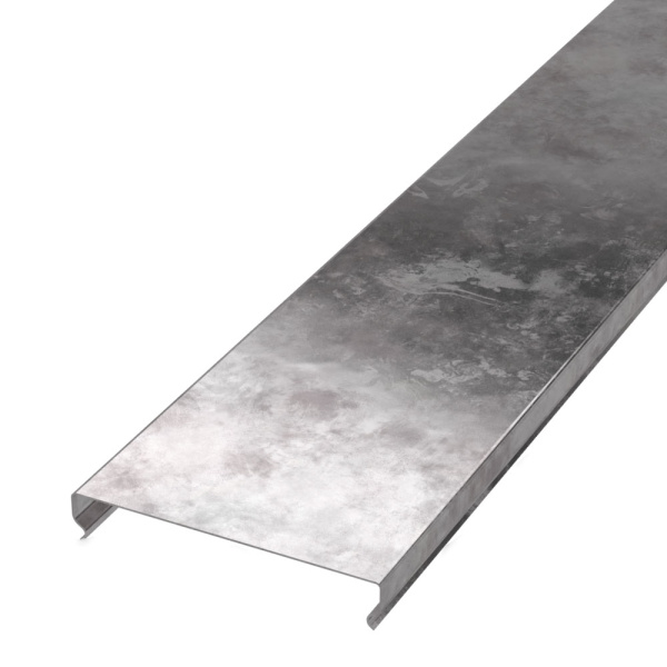 Крышка лотка 600х3000 (6 м/уп) Промрукав