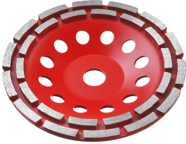 Двухрядная алмазная чашка d 180 мм, Мастер ЗУБР