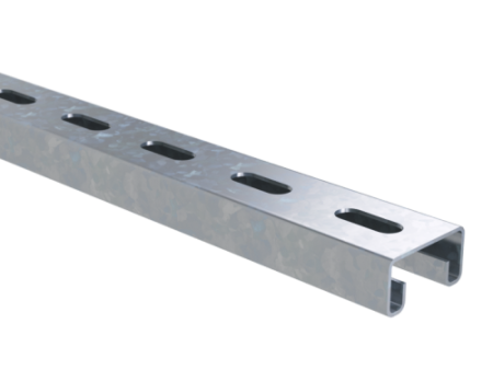 С-образный профиль 41х21, L1250, толщ.1,5 мм, нержавеющая сталь AISI 304 DKC