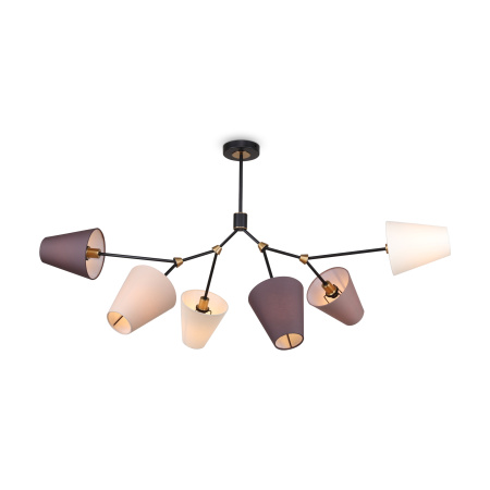 Потолочный светильник 6*E14 40Вт Черный IP20 Hats FR5370CL-06B Freya