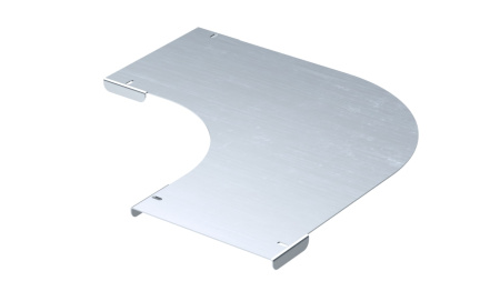 Крышка на угол горизонтальный 90 градусов 300, 1,5 мм, горячий цинк DKC