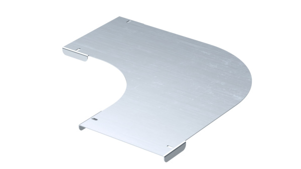 Крышка на угол горизонтальный 90 градусов 600, 1,5 мм, горячий цинк DKC