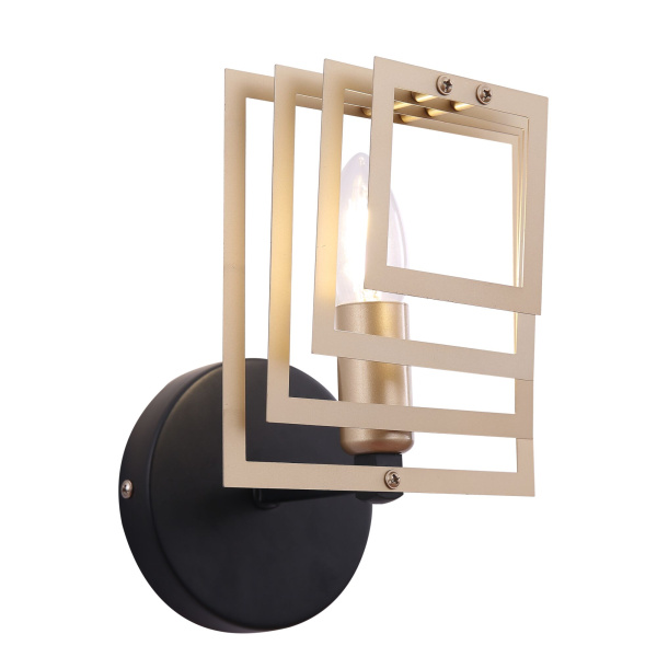 Бра 1*E14 40Вт Черный IP20 Fabiana FR5005WL-01B Freya