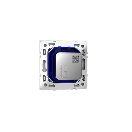 Розетка телевизионная встраиваемая Voltum S70 оконечная TV+SAT, (белый матовый)