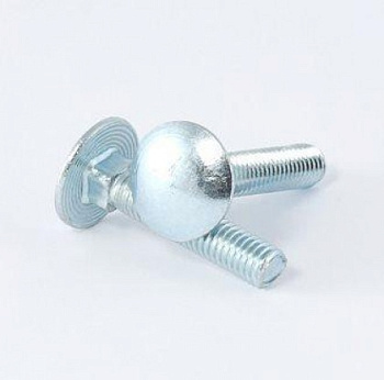 Винт с полукруглой головкой и квадратным подголовником М6х16 (DIN603) Промрукав (100 шт/уп)