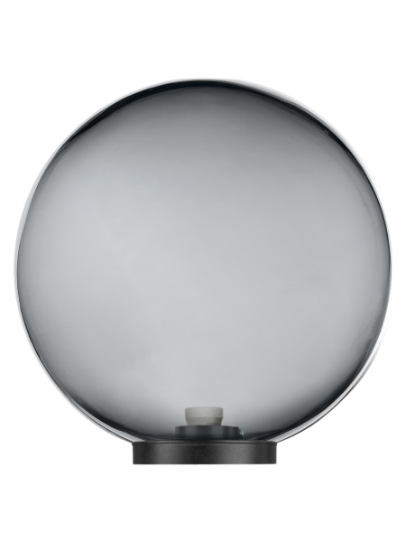 Светильник НТУ 03-100-402 шар d=400 мм IP54 (дымчатый ПММА, основание плоское ПК 145, Е27) TDM