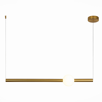 Светильник подвесной Золотистый/Золотистый, Белый LED 1*18Вт 4000К SL1222.223.01 ST LUCE