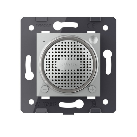 Колонка Bluetooth 5.0, цвет серый (механизм) Livolo