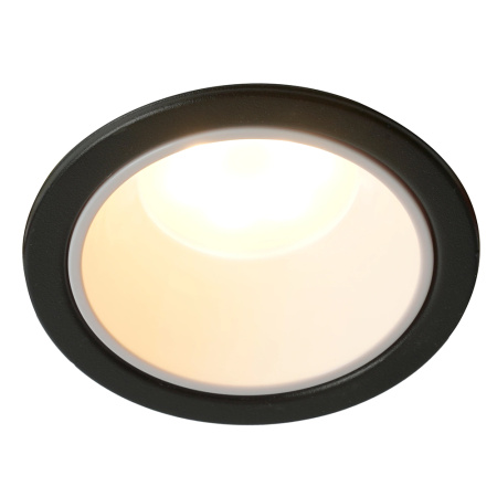 Светильник потолочный встраиваемый, MR16 G5.3, черный + белый DL3102 Feron