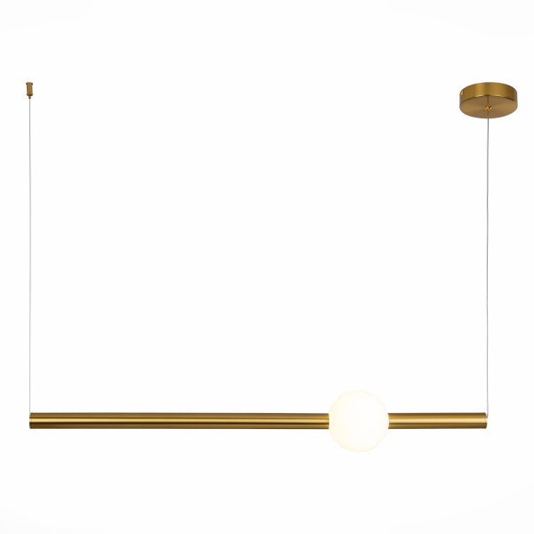 Светильник подвесной Золотистый/Золотистый, Белый LED 1*18Вт 4000К SL1222.223.01 ST LUCE