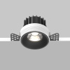 Встраиваемый светильник LED 12Вт Черный IP20 Downlight DL058-12W4K-TRS-B Technical Maytoni