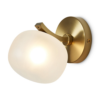 Настенный светильник (бра) 1*G9 30Вт Латунь IP20 Donuts FR5444WL-01BS Freya