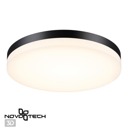Св-к ландшафтный св/д IP54 LED 4000К 40W 220V OPAL черный NOVOTECH