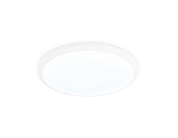 Потолочный светодиодный светильник FZ1230 WH белый IP44 22W 6400К D260*55 (Без ПДУ) Ambrella Light