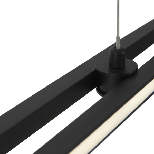 Подвесной светильник LED 48Вт Черный IP20 Halo MOD005PL-L48BK Maytoni