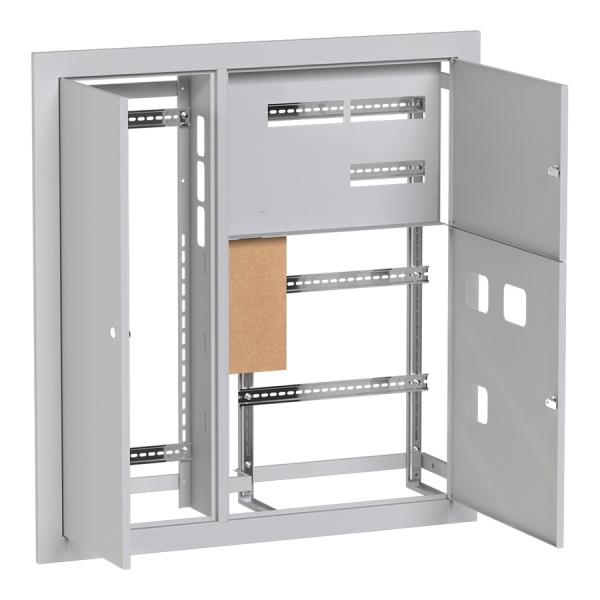 Щит этажный 3 кв, слаботочка слева (1000х950х150) PROxima EKF