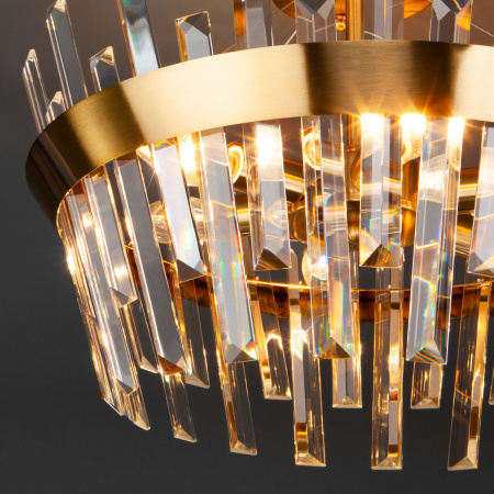 Хрустальная люстра 5*E14 60Вт медь IP20 (10111/5 золотая бронза) Eurosvet