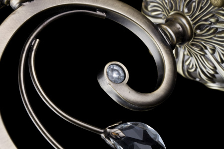 Бра 1*E14 60Вт Бронза IP20 Leaves RC109-WL-01-R Maytoni