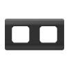 Рамка 2-ая, универсальная, черный NEW3-E CHINT