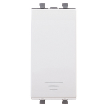 Кнопка модульная, "Avanti", "Белое облако", 1 модуль DKC