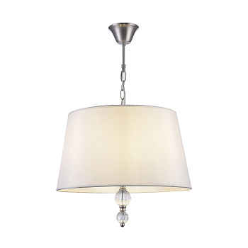 Люстра 3*E14 60Вт Никель IP20 Milena FR5679PL-03N Freya