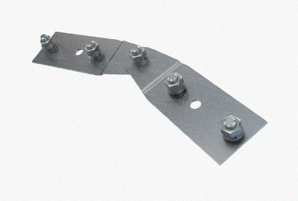 Соединитель шарнирный СШ.ЛМх100 УТ1,5, оцинкованный лист, S1,5