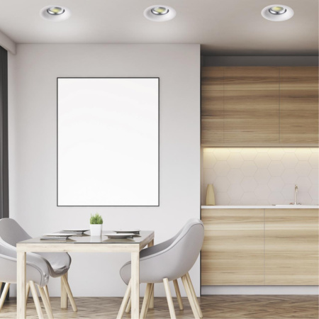 Встр.св-к IP20 LED 4100К 20W 220V GLOK белый NOVOTECH