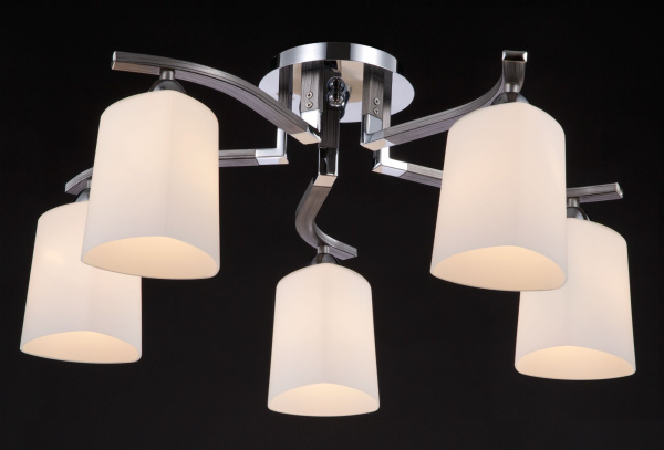 Потолочный светильник 5*E14 40Вт Хром IP20 Sol FR5454CL-05CH Freya