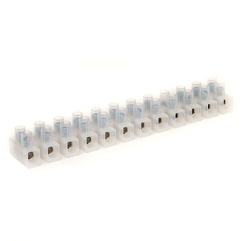 Клеммник полиамид 6.6, 12П, 110°С, 450V, 32A, 4мм.кв. DKC
