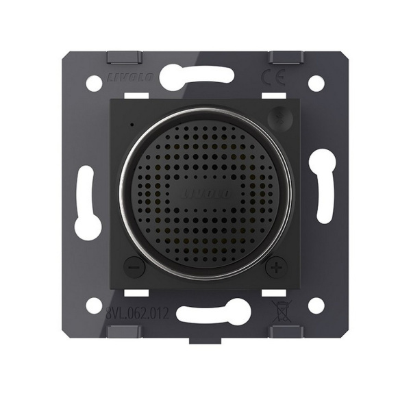 Колонка Bluetooth 5.0, цвет черный (механизм) Livolo