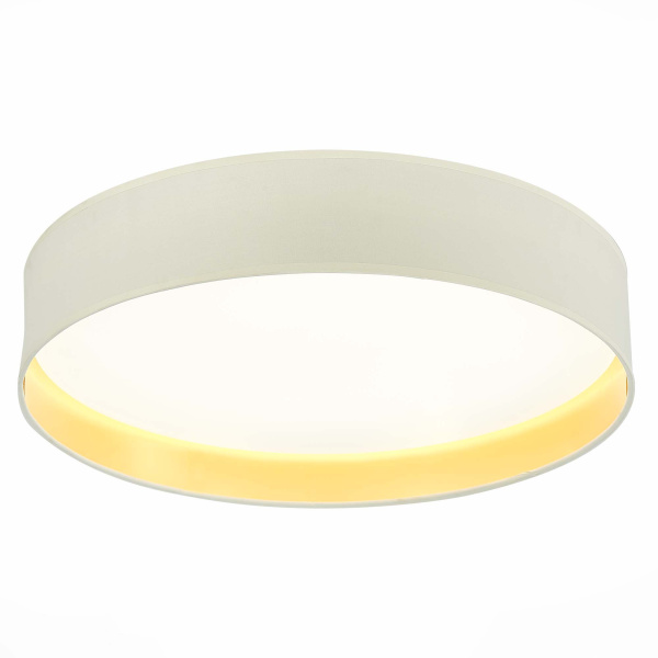 Светильник потолочный Никель/Белый, Серебристый LED 1*50Вт 3000K/4000K/5000К SLE300552-01 EVOLUCE