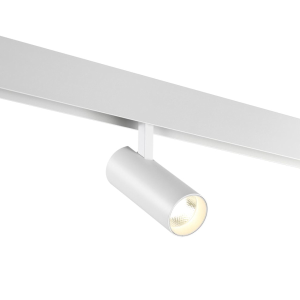 Трековый св-к димм.с ДУ,со сменой цв.темп.IP20 LED 3000~6500К 12W 48V белый FLUM E NOVOTECH