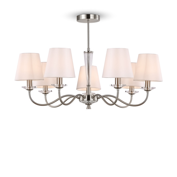 Люстра 7*E14 40Вт Никель IP20 Osborn FR2027PL-07N Freya