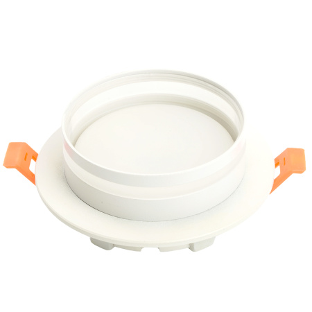 Светильник потолочный встраиваемый, 15W 230V GX53, белый, круг, без лампы, DL502 LUNA Feron