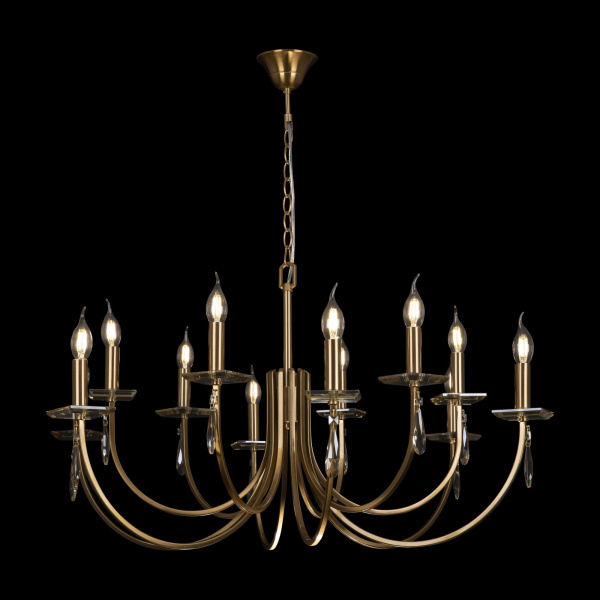 Люстра 12*E14 40Вт Латунь IP20 Forte FR1006PL-12G Freya