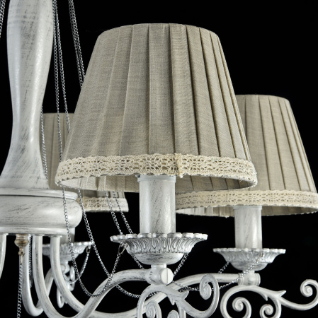 Люстра 5*E14 40Вт Белый IP20 Donata FR2759-PL-05-W Freya