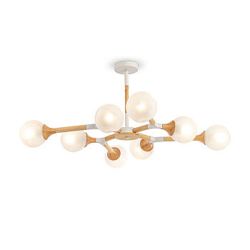 Потолочный светильник 8*E27 60Вт Белый IP20 Amy FR5105CL-08W Freya