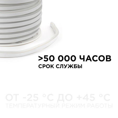 17-35 Светодиодный неон, мини, 220В, 5,5Вт/м, smd2835, 120д/м, IP65, 8*16мм, 50м, син APEYRON