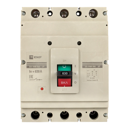 Выключатель автоматический ВА-99М 800/630А 3П 35кА PROxima EKF