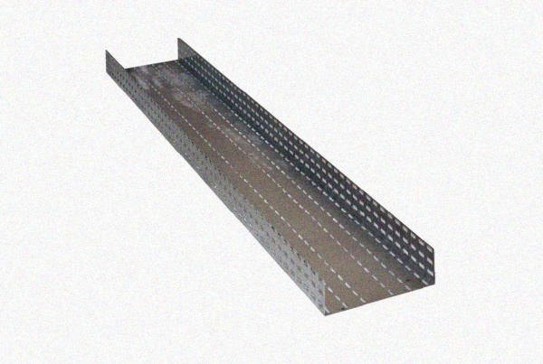 Лоток перфорированный ЛМ 200х100х2000 УТ1,5, оцинкованный лист S1,2