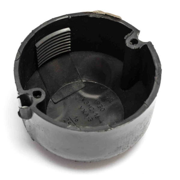 Коробка разветвительная КЭМ 2-16-4-01 подрозетник (БЕЗ КРЫШКИ), УХЛ3, 150/250В, 16А, IP30, 4 ввода Apeyron