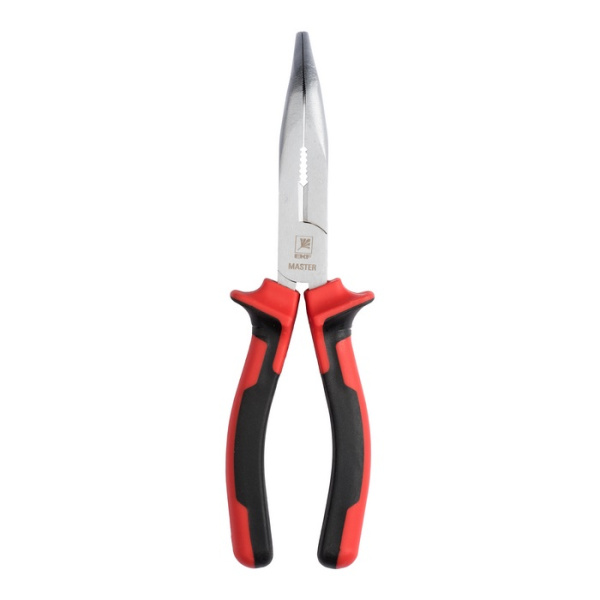 Длинногубцы изогнутые Master 200 мм Basic EKF