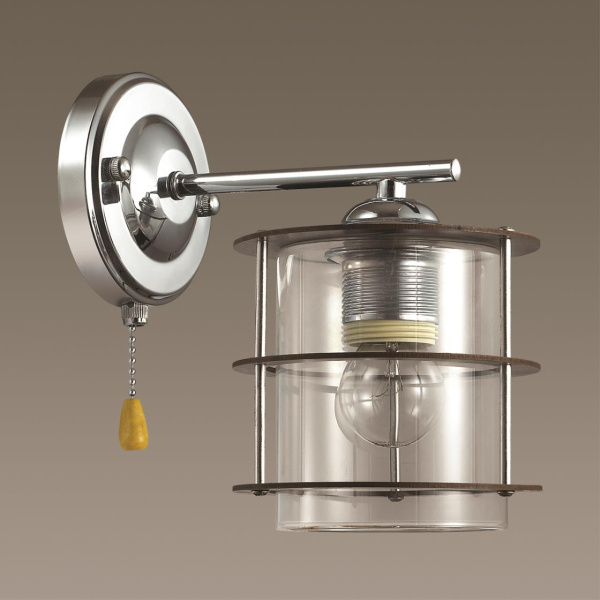 Бра E27 60W 220V ROTONDUM хром LUMION