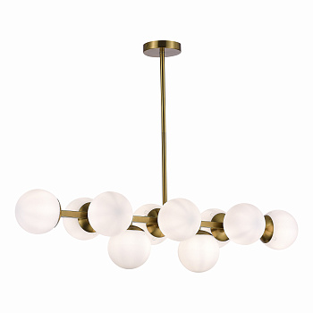 Люстра потолочная Золотистый/Белый E27 10*60Вт SLE1191-202-10 EVOLUCE