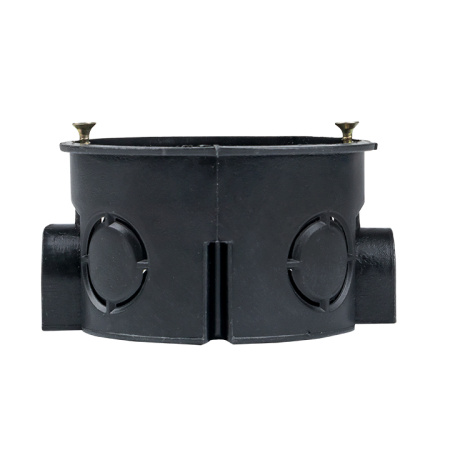 Коробка установочная приборная КМТ-010-044 со стыковочными узлами и саморезами для твердых стен (71х42) розничный стикер PROxima EKF